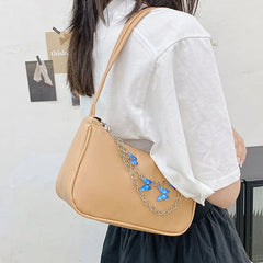 Women Butterfly Chain Shoulder Bags Small Handbags Purses