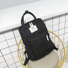 Women Canvas Backpacks Waterproof School Bags Portable Shoulder Bag