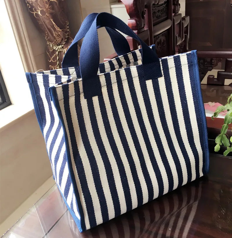 Women Canvas Bags Tote Waterproof Shopping Bags Casual Cloth Shoulder Crossbody