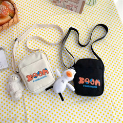 Women Canvas Shoulder Bag Messenger Tote Handbags