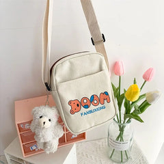 Women Canvas Shoulder Bag Messenger Tote Handbags