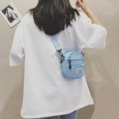 Women Canvas Crossbody Shoulder Bag Casual Mini Handbag Purse Phone Pouch