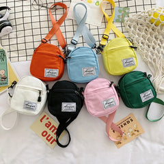 Women Canvas Crossbody Shoulder Bag Casual Mini Handbag Purse Phone Pouch