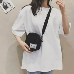 Women Canvas Crossbody Shoulder Bag Casual Mini Handbag Purse Phone Pouch