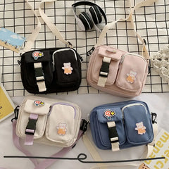 Canvas Shoulder Bags For Women Large Capacity Crossbody Bags