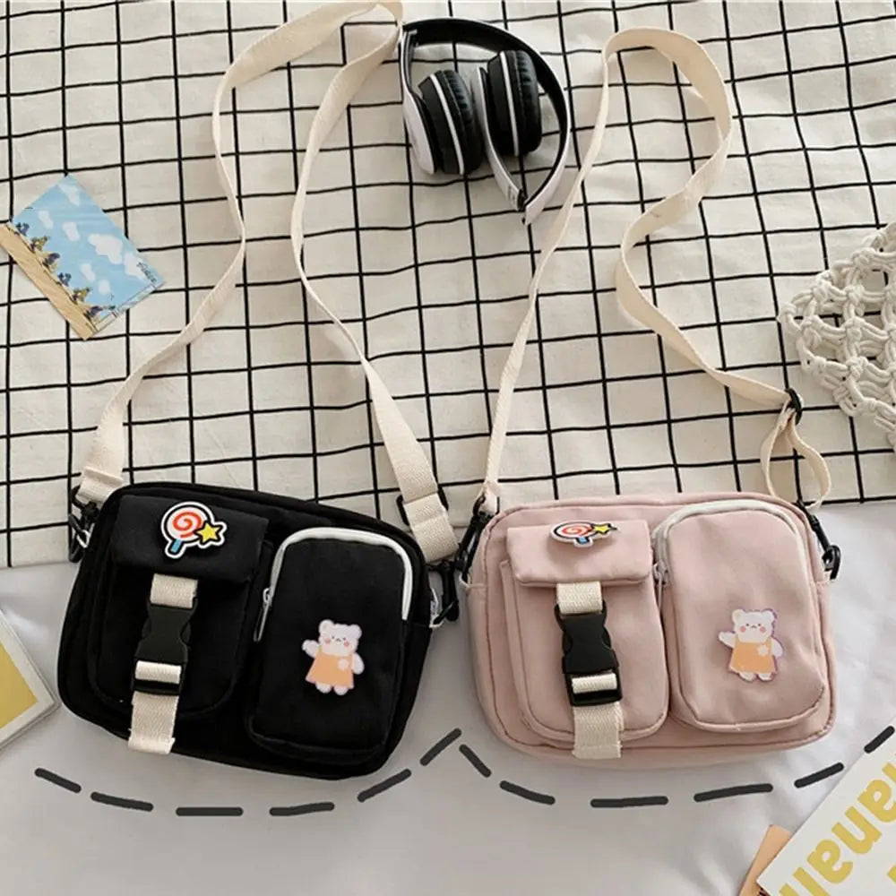 Canvas Shoulder Bags For Women Large Capacity Crossbody Bags