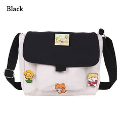 Canvas Shoulder Bag Casual Ladies Crossbody Handbag