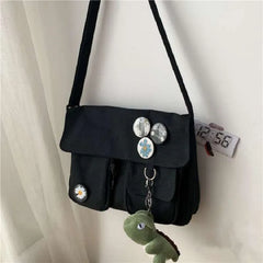 Canvas Shoulder Bags Crossbody Large Capacity Handbags Messenger Bag