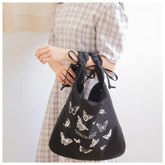 Women Canvas Tote Shoulder Bag Large Capacity Female Handbags Reusable Shopping