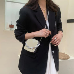 Women Casual Chain Shoulder Bag for Outdoor Travel Party Date Office