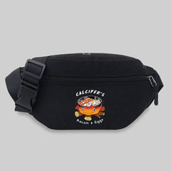 Outdoor Sports Waist Bag Japan Series Pattern Men Shoulder Crossbody Bag