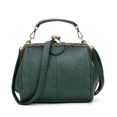 Women PU Leather Tote Handbag Vintage Crossbody Purse Messenger Bag