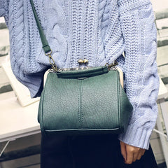 Women PU Leather Tote Handbag Vintage Crossbody Purse Messenger Bag