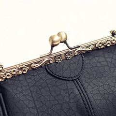 Women PU Leather Tote Handbag Vintage Crossbody Purse Messenger Bag