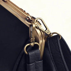 Women PU Leather Tote Handbag Vintage Crossbody Purse Messenger Bag