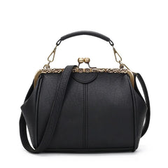 Women PU Leather Tote Handbag Vintage Crossbody Purse Messenger Bag