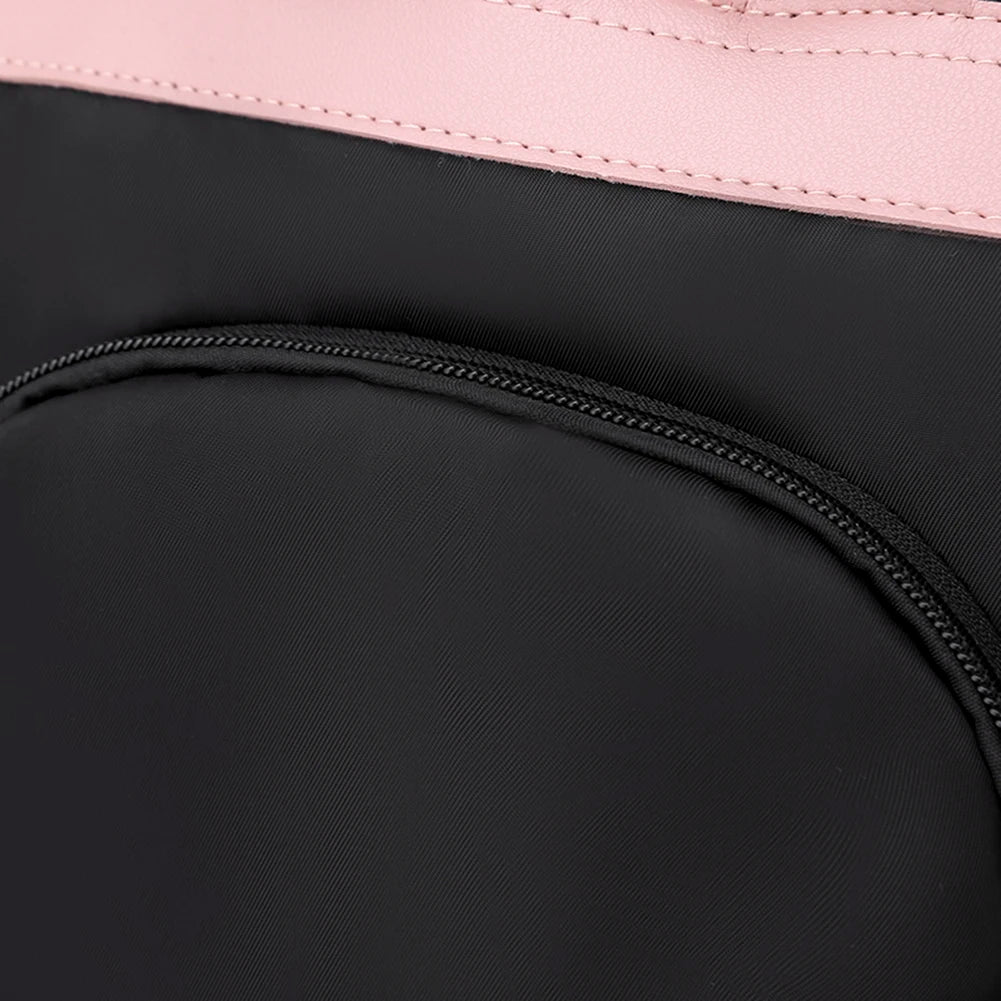 Women Contrast Knapsack Casual Travel Anti-Theft Messenger Bags