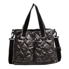 Cotton Padded Totes for Women, Large Capacity Crossbody Bags