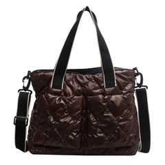 Women Cotton Padded Totes Large Capacity Crossbody Bags