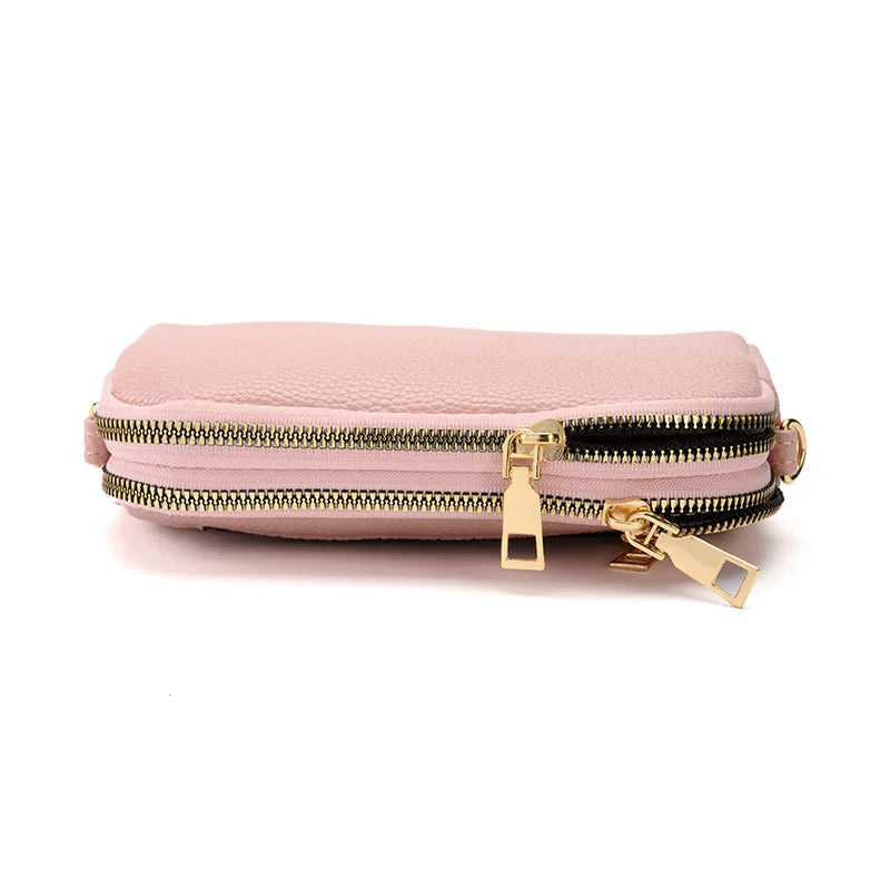 Women Crossbody Bag PU Leather Small Shoulder Handbags