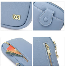 Women Crossbody Bag PU Leather Mobile Phone Bags Small Female Messenger Bag