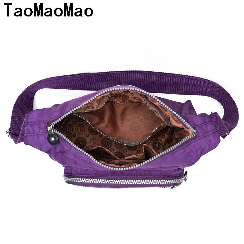 Women Crossbody Bag Shoulder Bag Casual Nylon Handbags Messenger