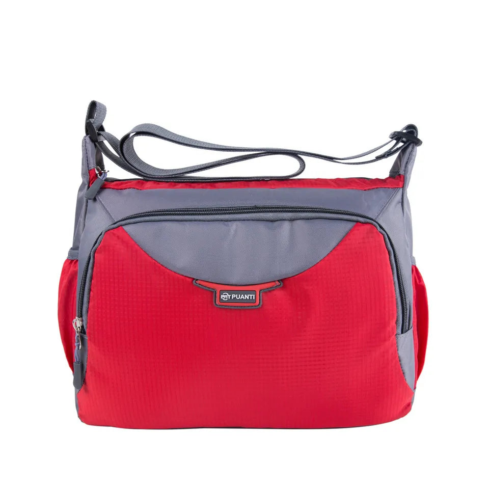 Women Crossbody Bag Shoulder Bag Casual Nylon Messenger Bag Multilayer