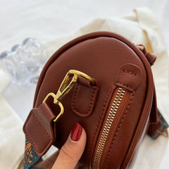 Women Crossbody Bags PU Leather Shoulder Messenger Adjustable Strap