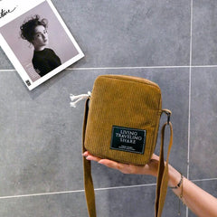 Women Crossbody Messenger Bag Shoulder Bags Casual Handbag for Women Brown