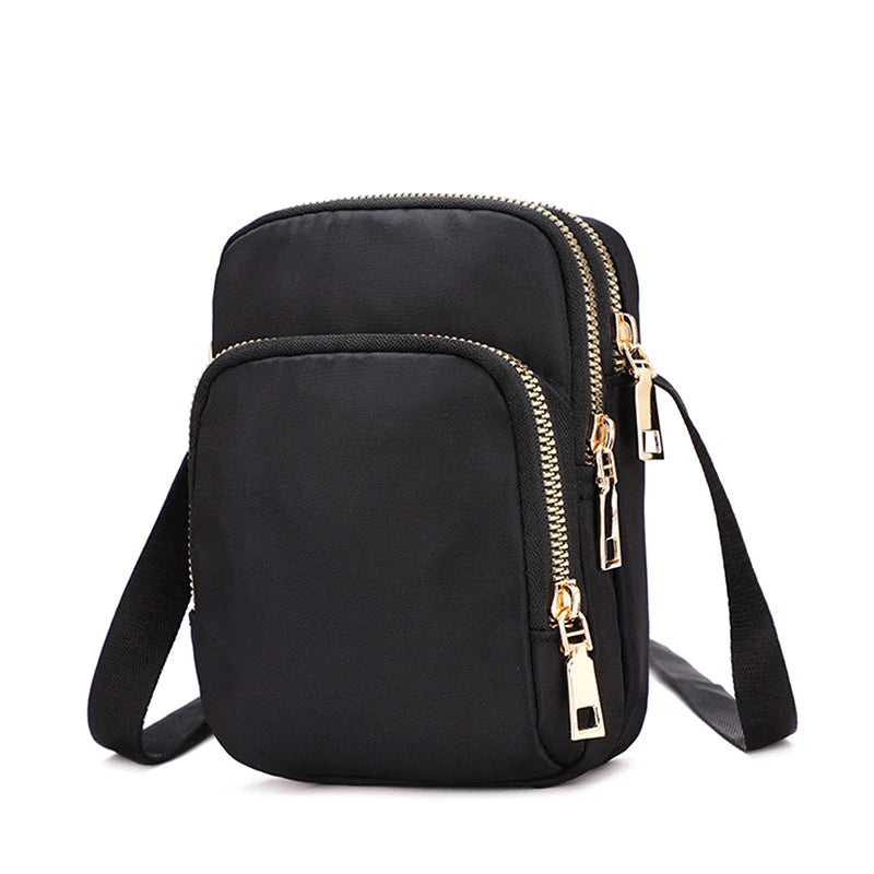 Women Crossbody Mobile Phone Shoulder Bag Lady Multifunction Handbag