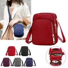 Women Crossbody Mobile Phone Shoulder Bag Lady Multifunction Handbag