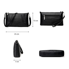 Women Clutches PU Leather Clutch Bag Small Crossbody Bags For Women