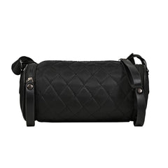 Diamond Lattice Leather Pillow Bag Female Shoulder Crossbody Handbag