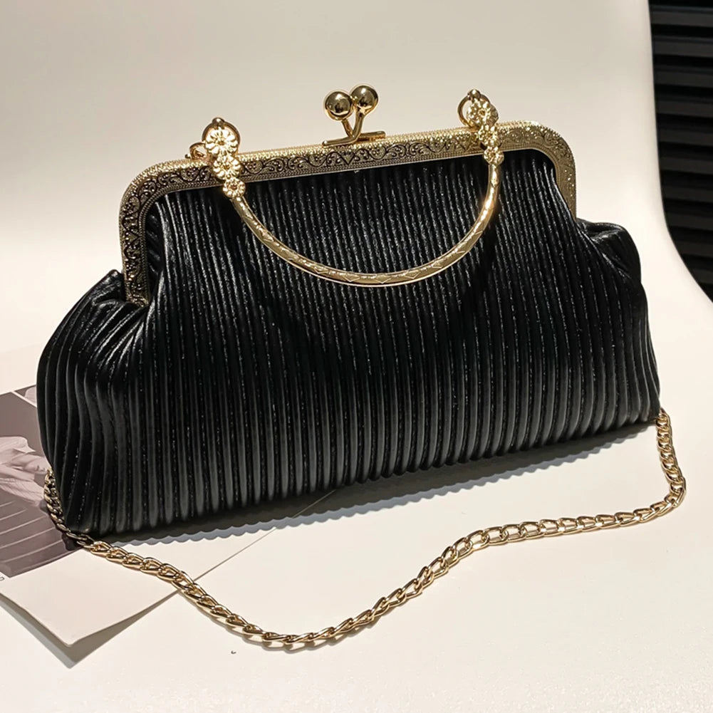 Women Evening Bags PU Leather Party Banquet Clutches Handbags