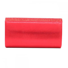 Diamond Sequin Clutch Red Wedding Purse Lady Party Clutches