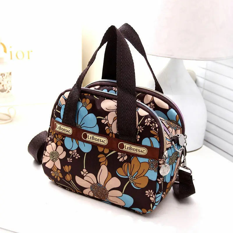 Waterproof Nylon Shoulder Bag Travel Tote Purse Shopping Bags