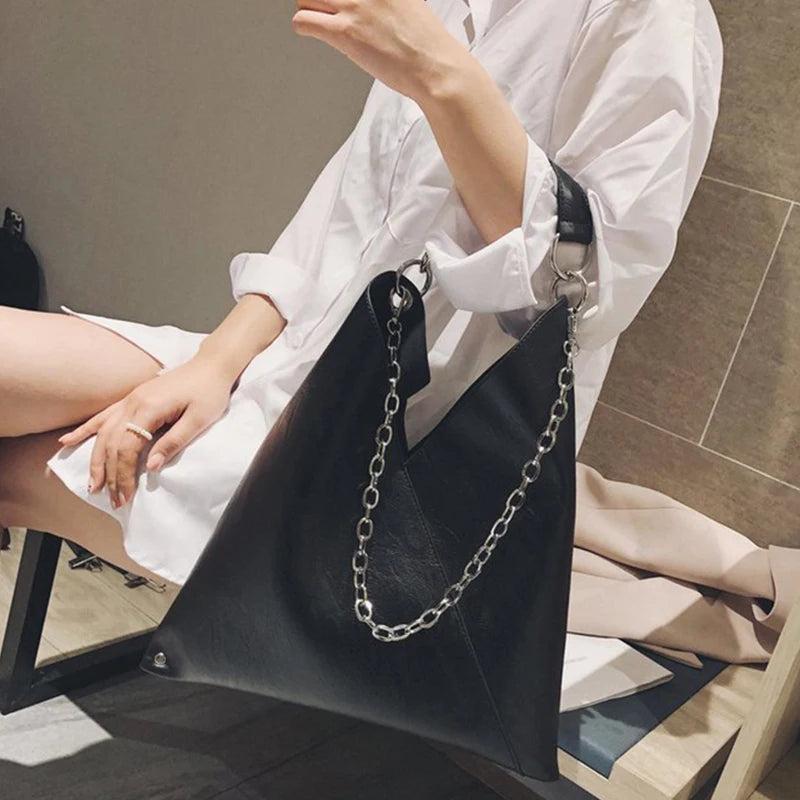 Women Handbag Large Capacity Shoulder Bag Chains Crossbody Bag Tote Bag
