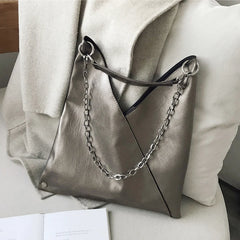 Women Handbag Chains Crossbody Bag Armpit Bag Winter Tote Bag Sac a Main