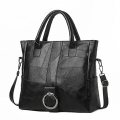 Large Capacity Brown Tote Bag for Women