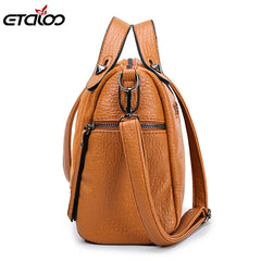 PU Leather Women Bag Large Capacity Tote Bags Big Ladies Shoulder Bag