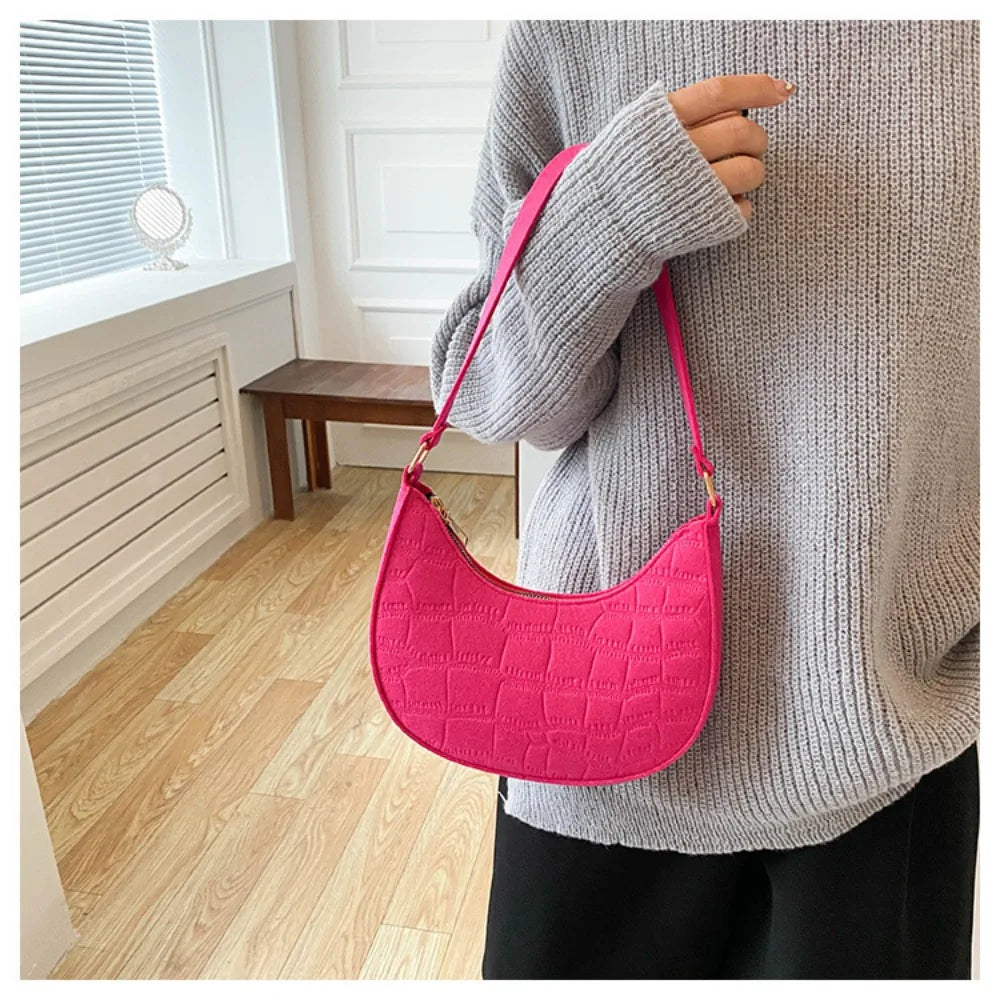 Ladies Green Leather Tote Bag with Chain Shoulder Pouch