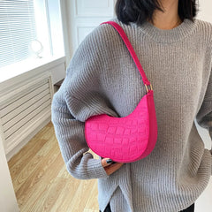 Ladies Green Leather Tote Bag with Chain Shoulder Pouch
