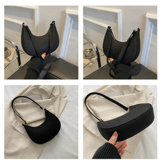 Green Chain Shoulder Pouch Women Handbag