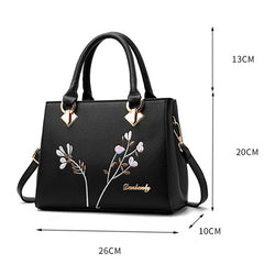 Retro Crossbody Shoulder Bags for Women Totes PU Leather Messenger Bags
