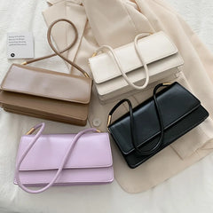 Women Soft PU Leather Handbag Vintage Armpit Shoulder Bag Casual Tote