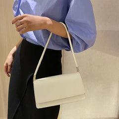 Women Soft PU Leather Handbag Vintage Armpit Shoulder Bag Casual Tote