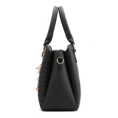 Tassel PU Leather Totes Bag Embroidery Crossbody Shoulder Bag Lady Hand Bags