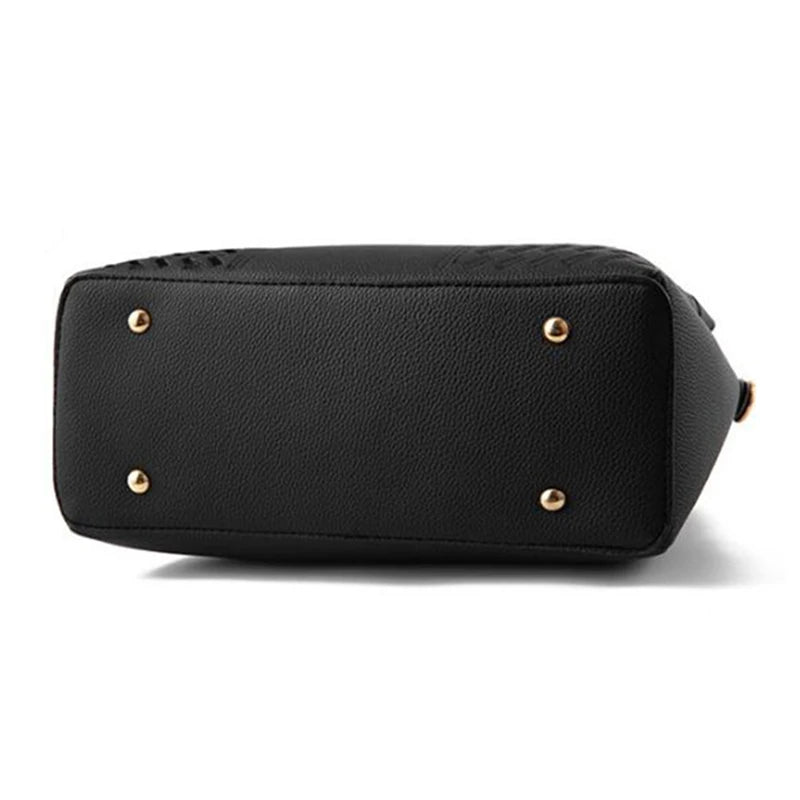 Tassel PU Leather Totes Bag Embroidery Crossbody Shoulder Bag Lady Hand Bags