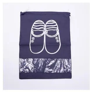 Women High Shoe Bag Travel Pouch Storage Drawstring Organizer Cover