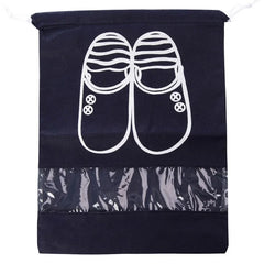Women High Shoe Bag Travel Pouch Storage Drawstring Organizer Cover